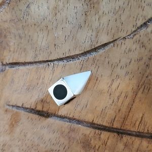 Yin-Yang Sterling Silver and Mother of Pearl charm